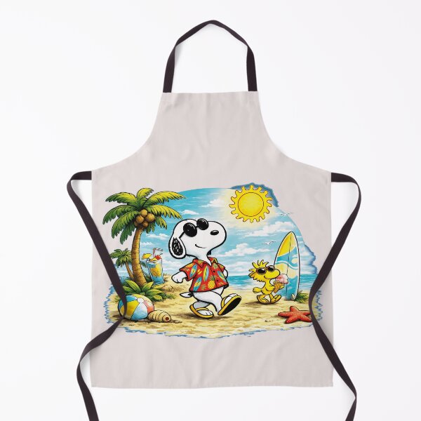 Item preview, Snoopy Woodstock Summer Beach Vacation Surfing Peanuts Fan designed and sold by LysiTHWIP.