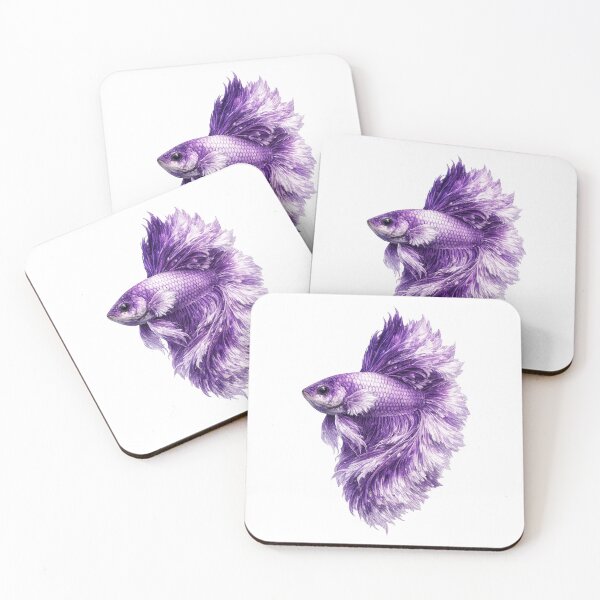 Item preview, Lavender Dream Betta Fish designed and sold by PlanetBoi.