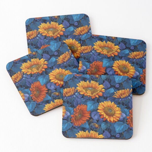Item preview, Trendy Sunflower Texture - Hawaiian Flower Pattern - Birthday Gifts For Husband designed and sold by RoyalStarsPatts.