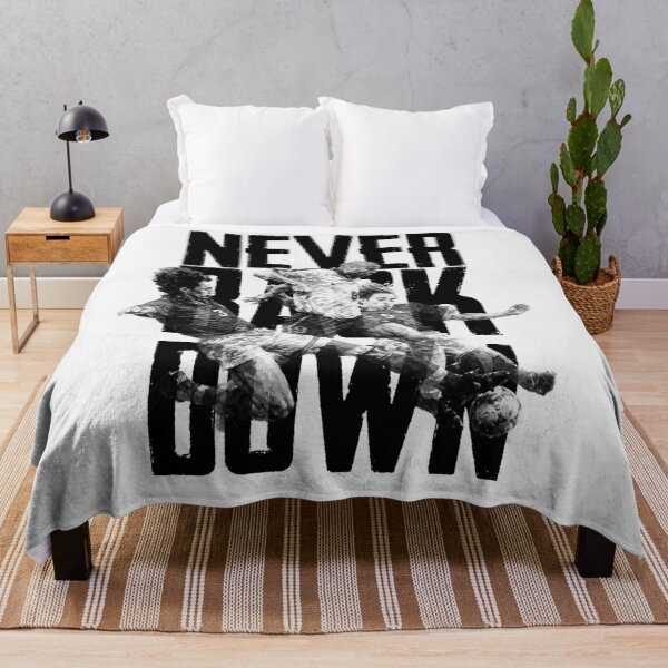 Item preview, Never back down - Vintage FOOTBALL designed and sold by Jesus Alberto Padrón.