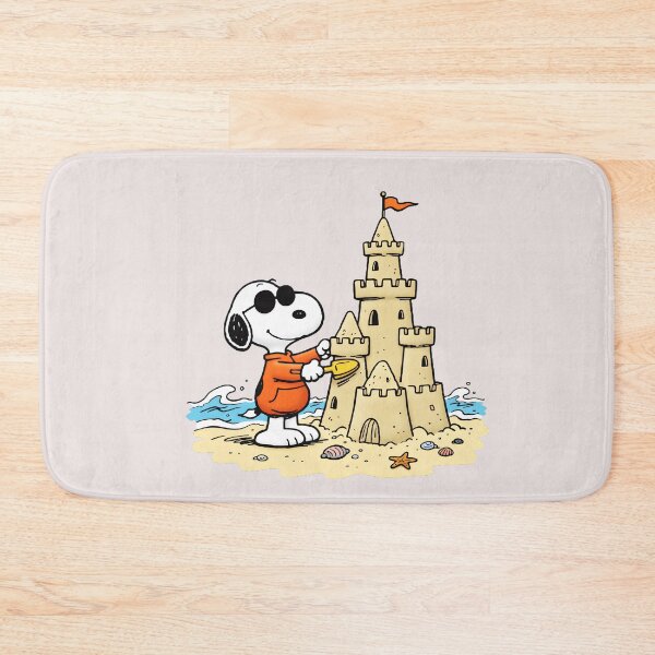 Item preview, Snoopy Sandcastle Beach Summer Vacation designed and sold by LysiTHWIP.