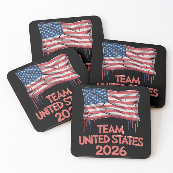 Item preview, Team United States USA 2026 Fan Flag T-Shirt V12 designed and sold by DBWStudios.