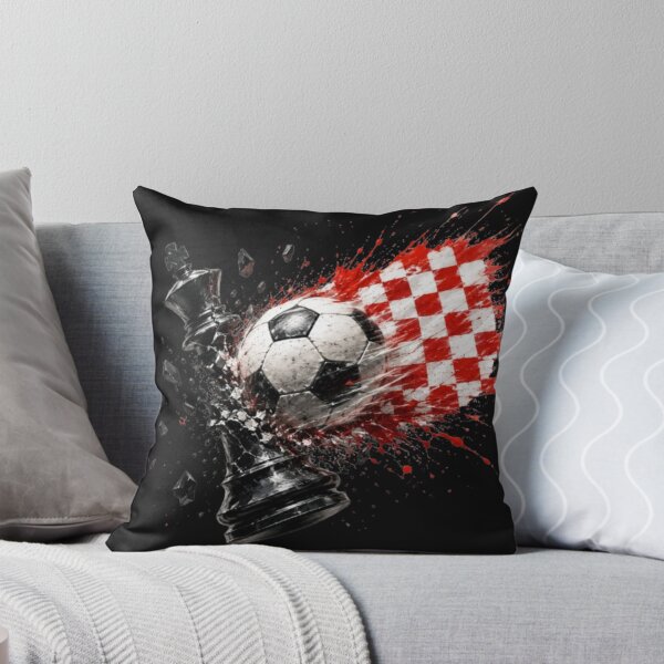 Item preview, Checkmate Croatia Football Strategy designed and sold by Mood Printz.