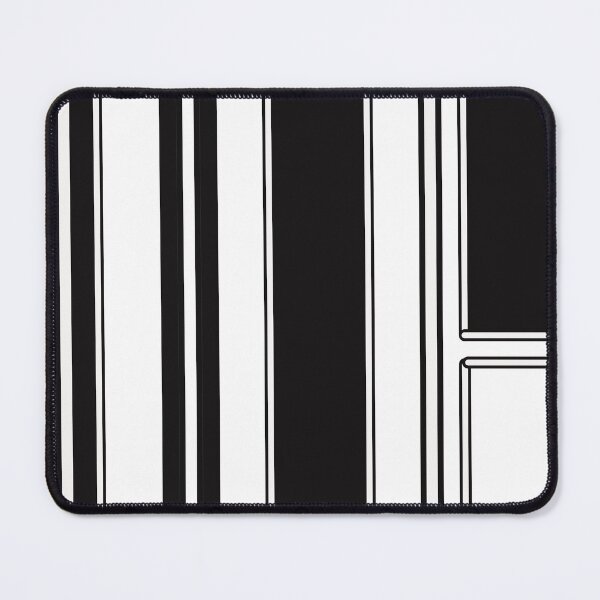 Item preview, Minimalist Black and White Geometric Rectangle Art designed and sold by Ailiida.