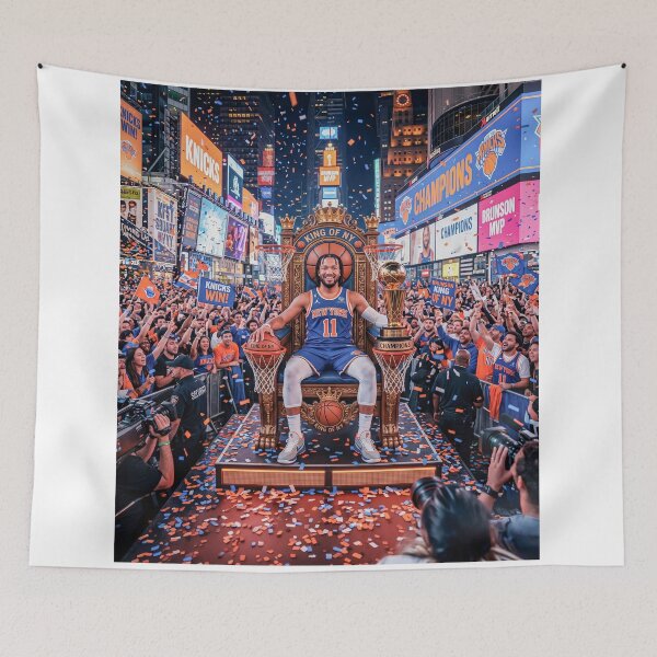 Item preview, Jalen Brunson NY Knicks NBA Finals designed and sold by Home Decor Art.