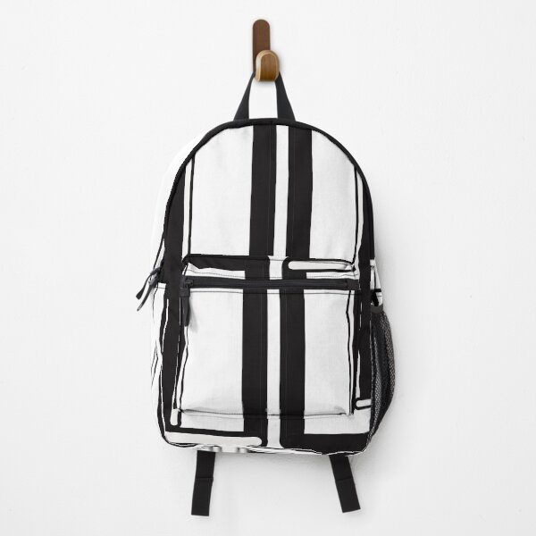 Item preview, Minimalist Black and White Geometric Rectangle Art designed and sold by Ailiida.