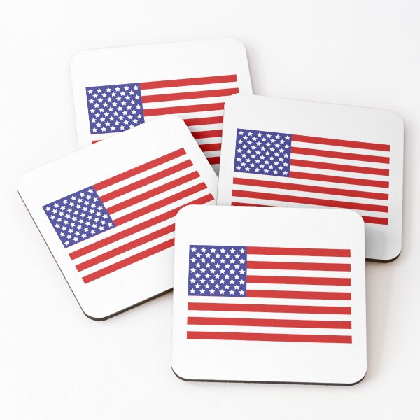 Item preview, USA flag designed and sold by LiteratiOnline.