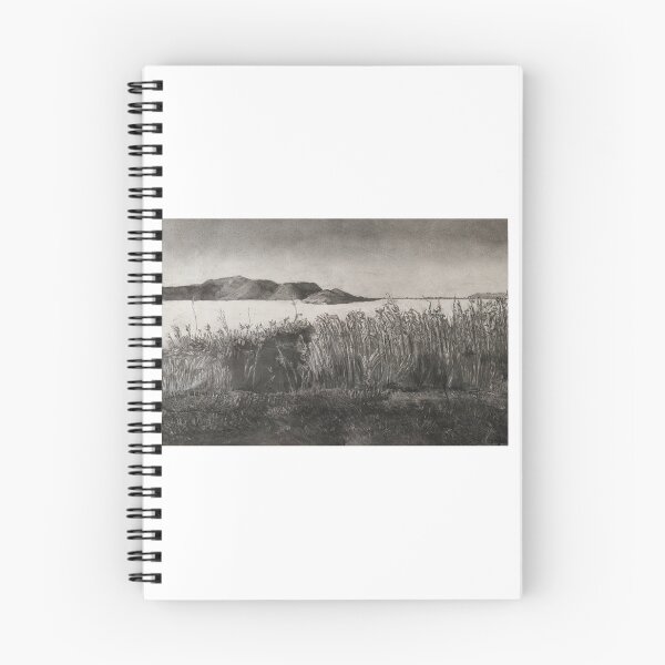 Item preview, Moody Lake Reeds designed and sold by Eorya Art Shop.