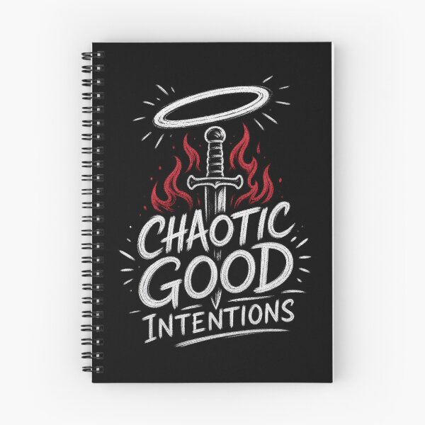 Item preview, Chaotic Good Intentions Sword Halo Alignment Art designed and sold by Fenay Designs.