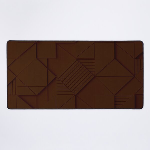 Item preview, Bold 3D Faceted Geometric Pattern Maroon  designed and sold by IntelliMindDesigns.