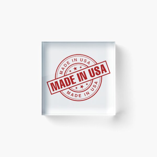 Item preview, made in USA stamp designed and sold by LiteratiOnline.