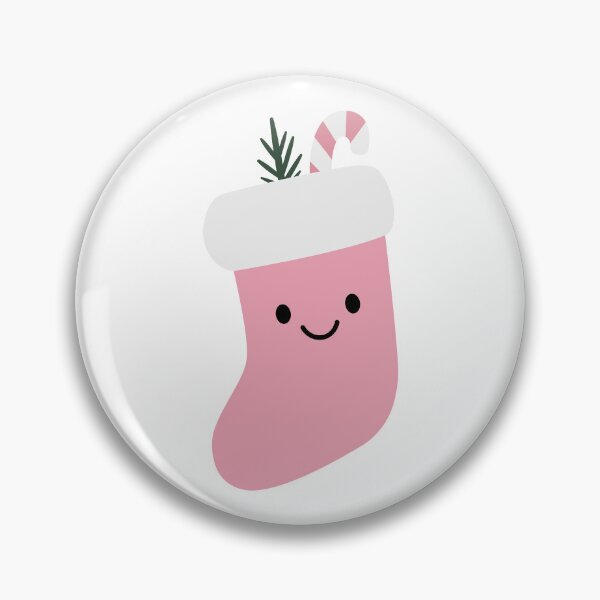 Item preview, Happy Pink Xmas Stocking designed and sold by Design-by-Steph.