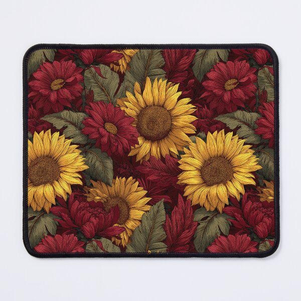 Item preview, Elegant Sunflower Print - Flower Bouquet Pattern - Christmas Gift Ideas designed and sold by RoyalStarsPatts.