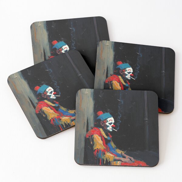 Item preview, The Clown Behind the Smile designed and sold by ondante.