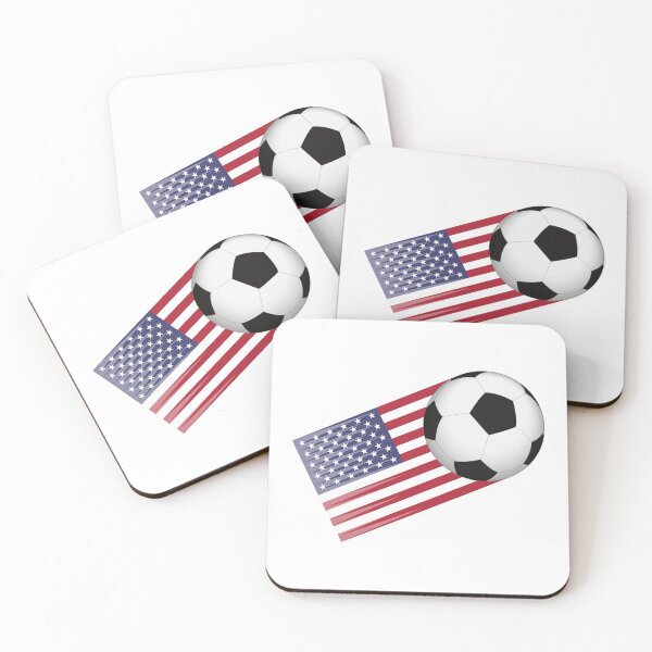 Item preview, USA flag football designed and sold by LiteratiOnline.