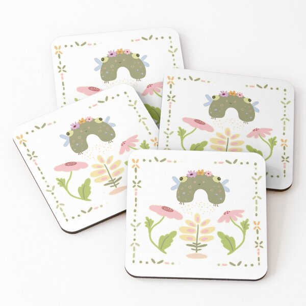 Item preview, Cute Floral Fly Monster designed and sold by FaliushART.