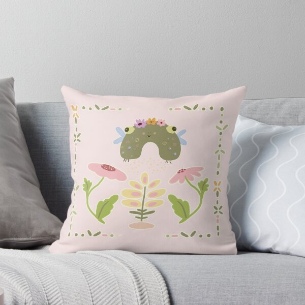 Item preview, Cute Floral Fly Monster designed and sold by FaliushART.