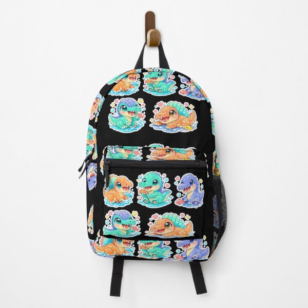 Item preview, Cute kawaii Spinosaurs and other dinosaurs designed and sold by DamioPolArt.