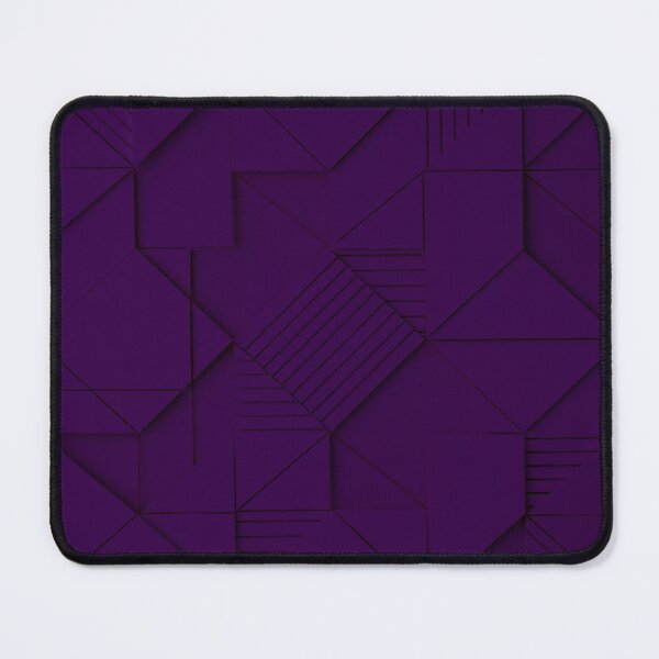 Item preview, Bold 3D Faceted Geometric Pattern Purple designed and sold by IntelliMindDesigns.