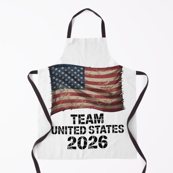 Item preview, United States USA 2026 Fan Flag T-Shirt V4 designed and sold by DBWStudios.