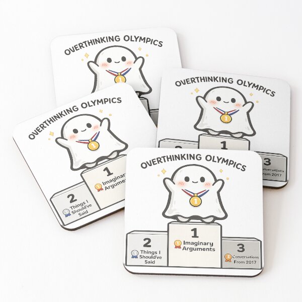 Item preview, Overthinking Olympics designed and sold by ANCDESIGN.