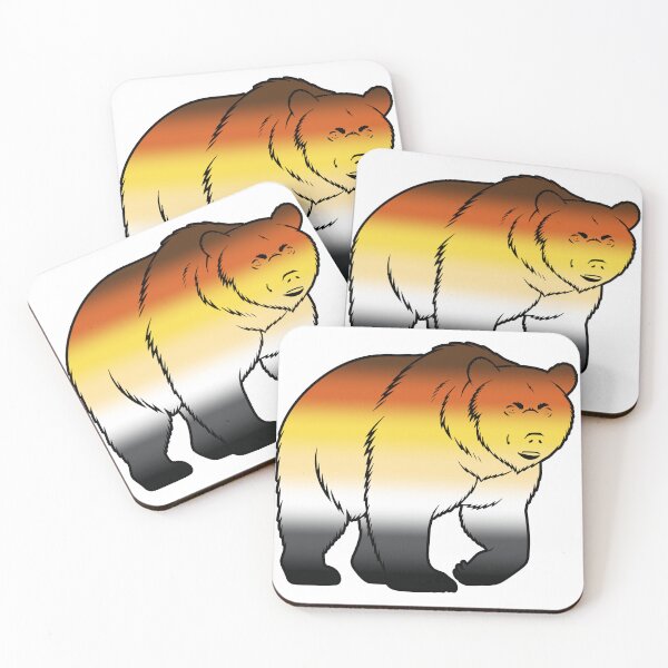 Item preview, Gay Bear Pride Flag Colors - Bear designed and sold by Travelslightly.