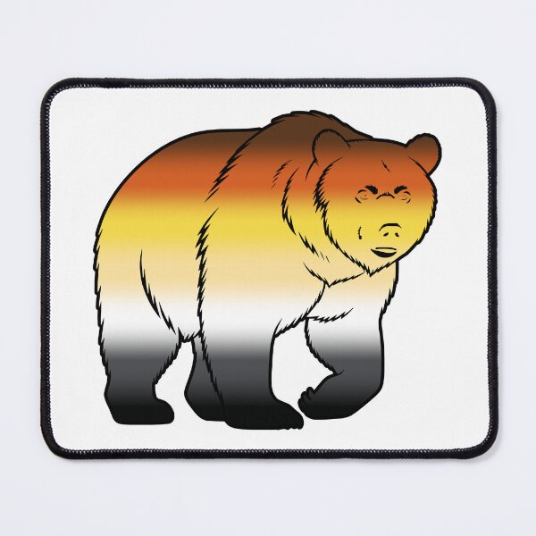 Item preview, Gay Bear Pride Flag Colors - Bear designed and sold by Travelslightly.