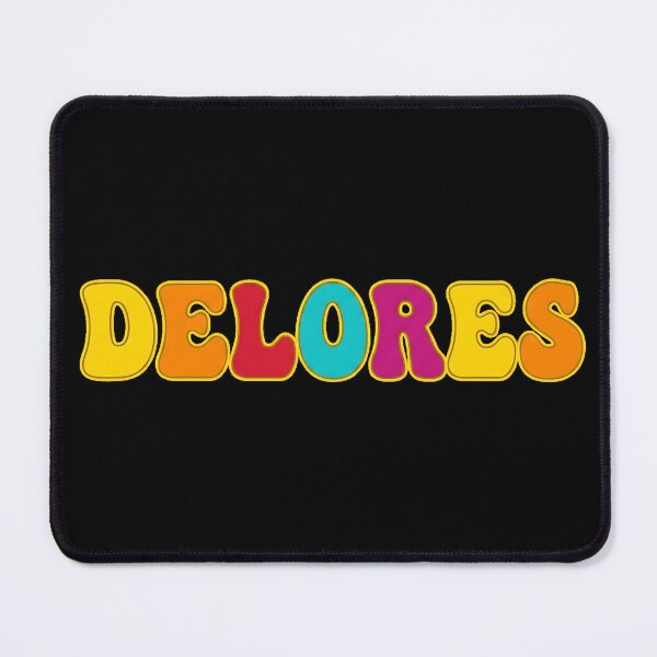 Item preview, ❤️ Delores Personalized Name Wavy Retro Shirt, Coffee Mug, Sticker Gift designed and sold by HelixPedia.