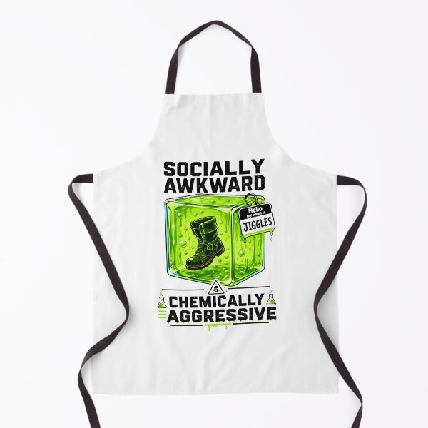 Item preview, Socially Awkward Chemically Aggressive Jiggles Slime Art designed and sold by Fenay Designs.