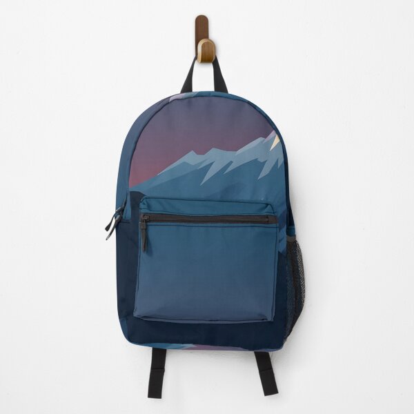Item preview, Minimalist Mountain Sunset Landscape Digital Art designed and sold by Luna-Flow.