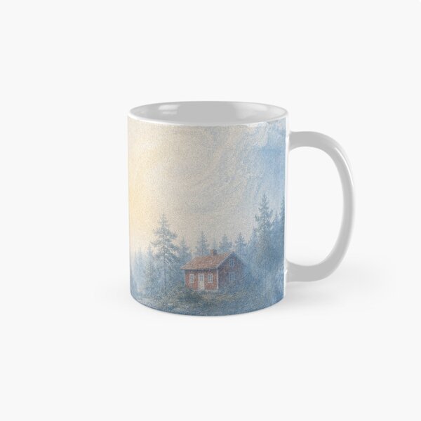 Item preview, Sweden Watercolor Travel Illustration designed and sold by AHOK-lab.
