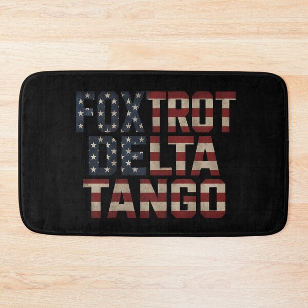 Item preview, Foxtrot Delta Tango | Veteran Military Alphabet Patriotic USA Design designed and sold by ZyziowskyArt.