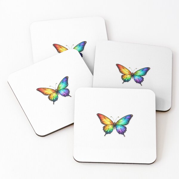 Item preview, Rainbow Pride Butterfly | LGBT Art designed and sold by redengineers.
