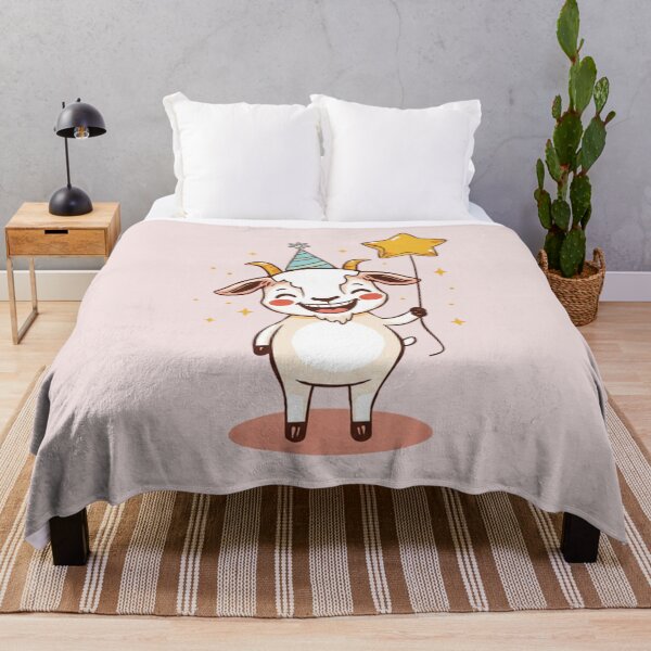 Item preview, Happy Year of the Goat 2027 - Cute Festive Goat Celebration designed and sold by Design_Your_Day.