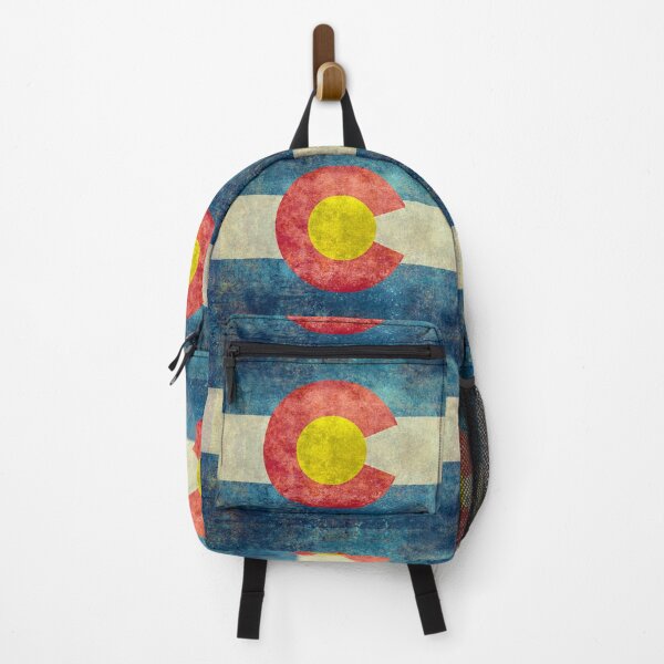 Item preview, Colorado State Flag with vintage retro style treatment designed and sold by Bruiserstang.
