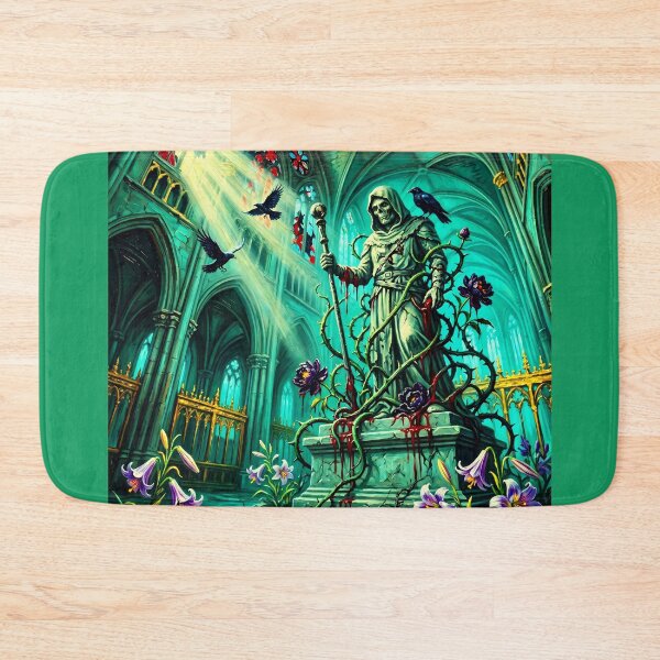 Item preview, Dark Gothic Art &amp; Fine Art Prints (1:1 Square Posters) designed and sold by Cyber-ART-Studio.