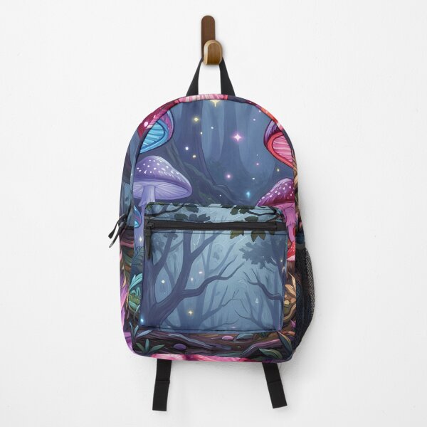 Item preview, Bioluminescent Mushroom Grove designed and sold by Fanta-sticky.