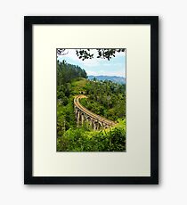 Nine Arch Bridge Sri Lanka Framed Print