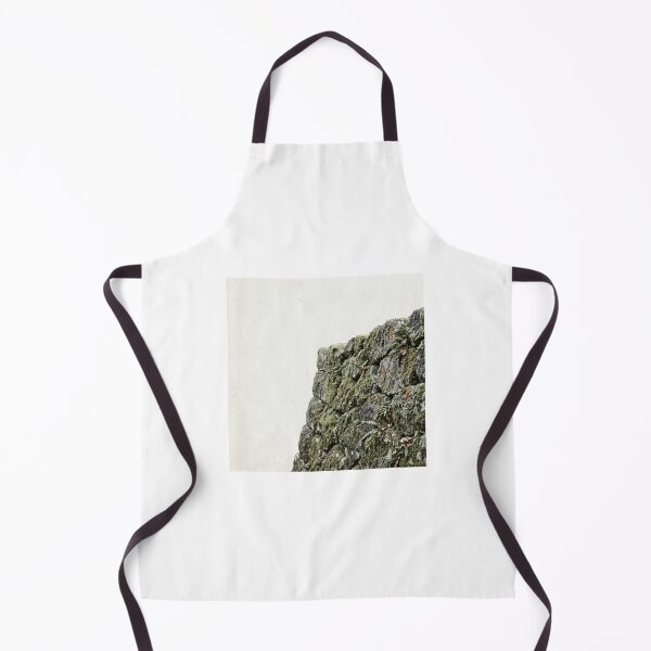Item preview, Ancient Stone Wall with Lichen | Japanese Wabi-Sabi Art | Zen Texture Minimalist Print designed and sold by KUZU-NOHA.
