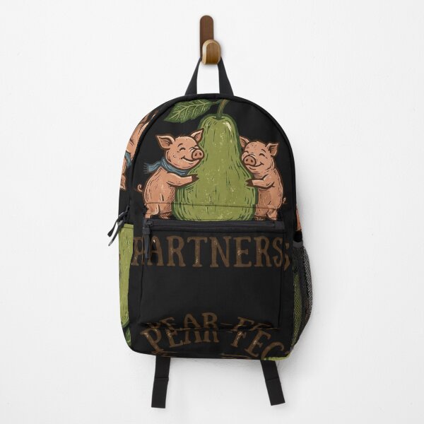 Item preview, A Pearfect Partners Cute Pig Couple Vintage Art designed and sold by Tel A Pet.