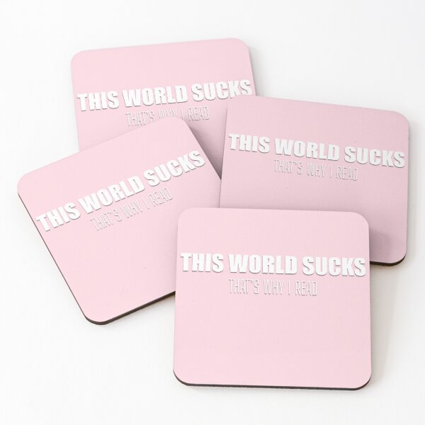 Item preview, This World Sucks, That's why I read designed and sold by ShardStudios.