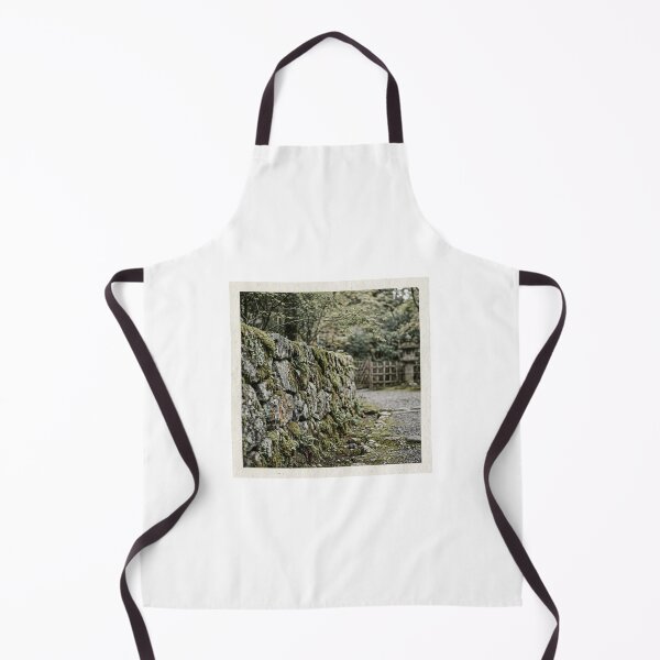 Item preview, Ancient Stone Wall with Lichen | Japanese Wabi-Sabi Art | Zen Texture Minimalist Print designed and sold by KUZU-NOHA.