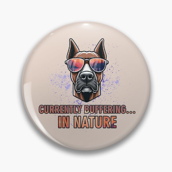 Item preview, Currently Buffering In Nature Funny Outdoor Adventure Design designed and sold by GraphicComet.