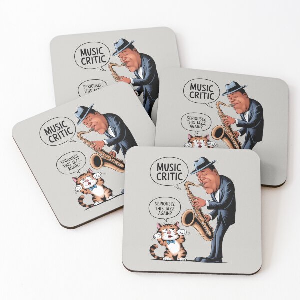 Item preview, Cat vs Saxophone  - International Jazz Day designed and sold by Art-Arcade6.