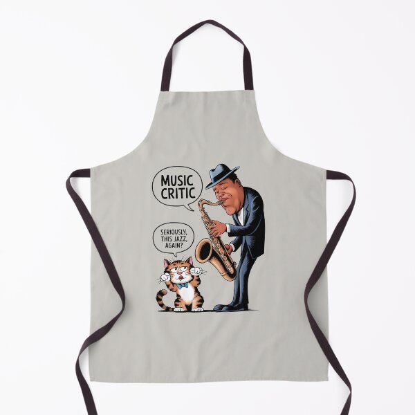 Item preview, Cat vs Saxophone - International Jazz Day designed and sold by Art-Arcade6.