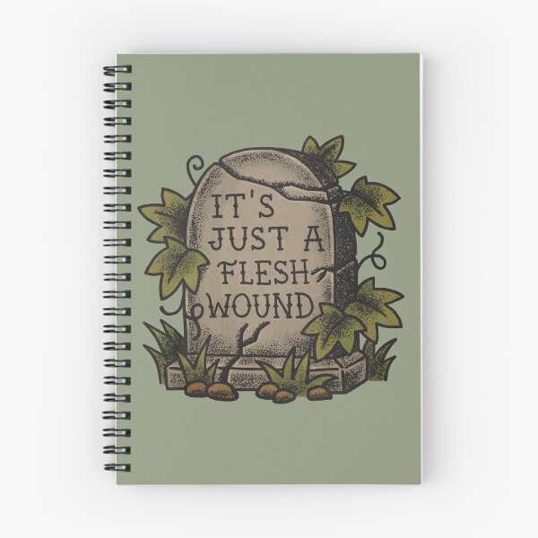 Item preview, Flesh Wound Retro Tattoo-Style Gravestone designed and sold by vainglory.