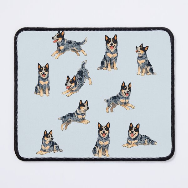 Item preview, Australian Cattle Dog Watercolor Pose Collection designed and sold by blankTeeShirt.