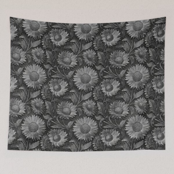 Item preview, Lush Sunflower  - Flower Garden Pattern - Dads Day Gifts designed and sold by RoyalStarsPatts.