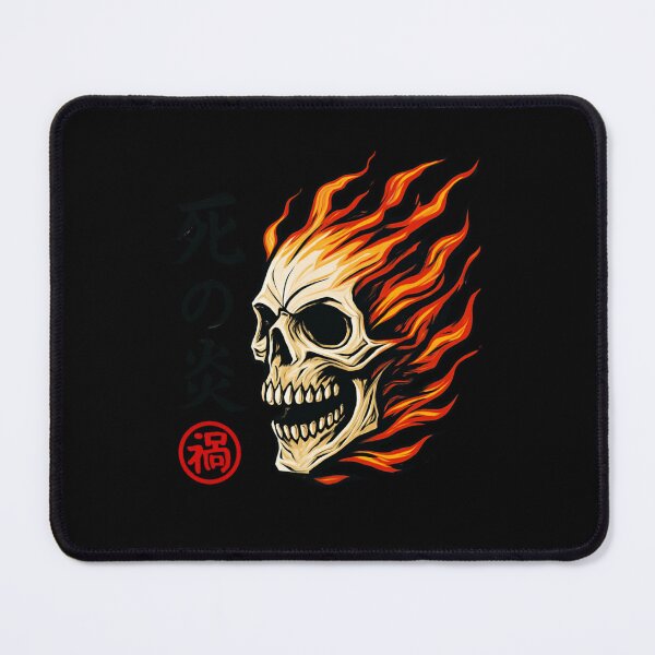 Item preview, Flaming Skull Kanji designed and sold by SiarheiYur.
