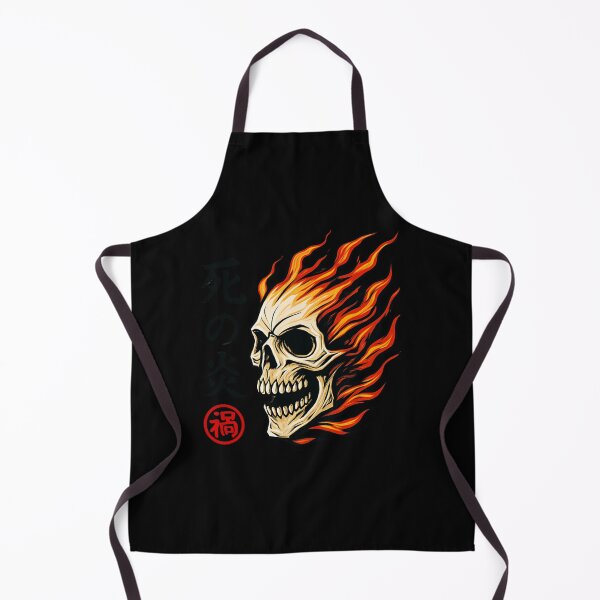 Item preview, Flaming Skull Kanji designed and sold by SiarheiYur.